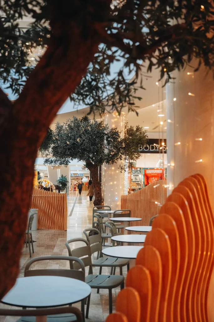 Polygone Montpellier décoration noël 05