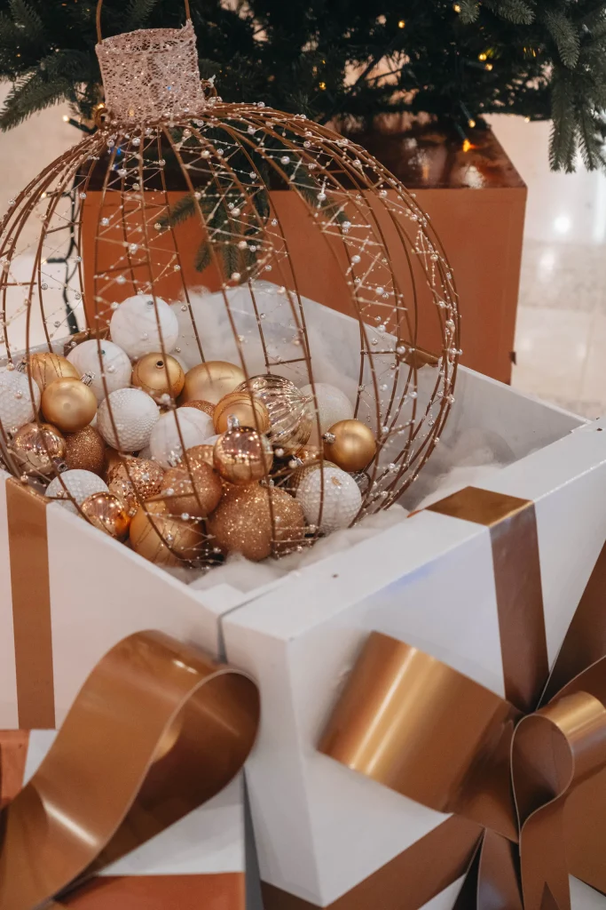 Polygone Montpellier décoration noël 09