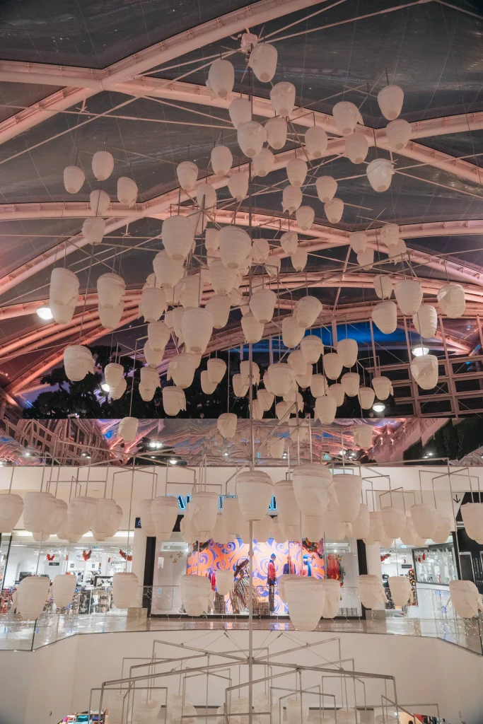 Polygone Montpellier décoration noël 10
