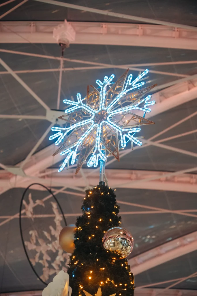 Polygone Montpellier décoration noël 12