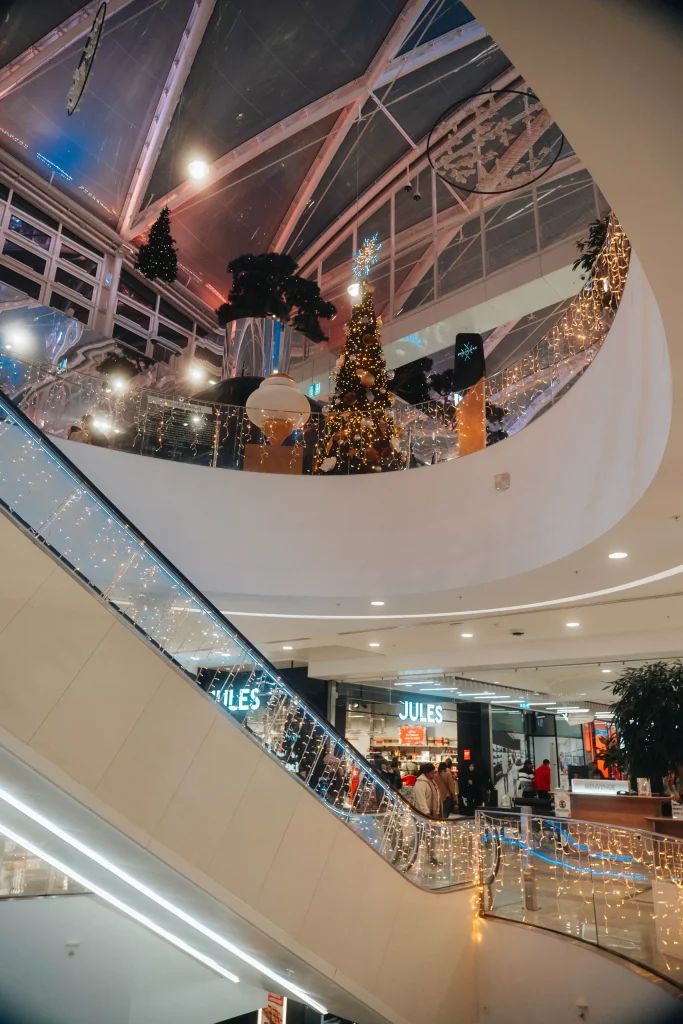 Polygone Montpellier décoration noël 14