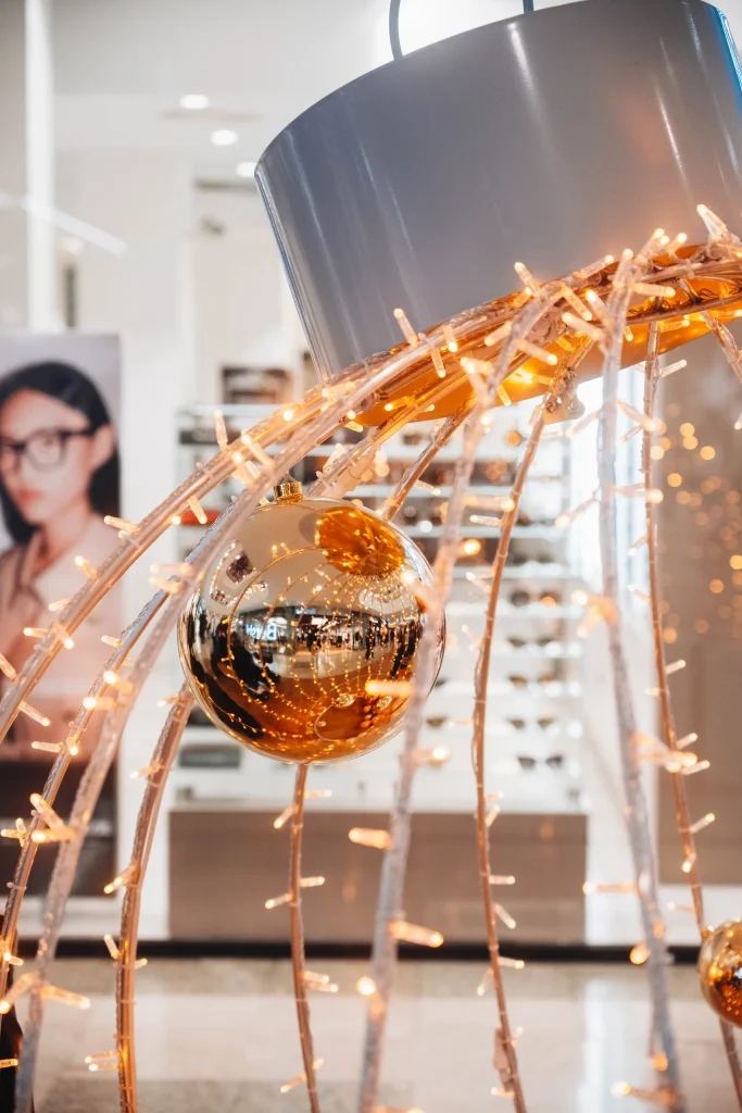 Polygone Montpellier décoration noël 15